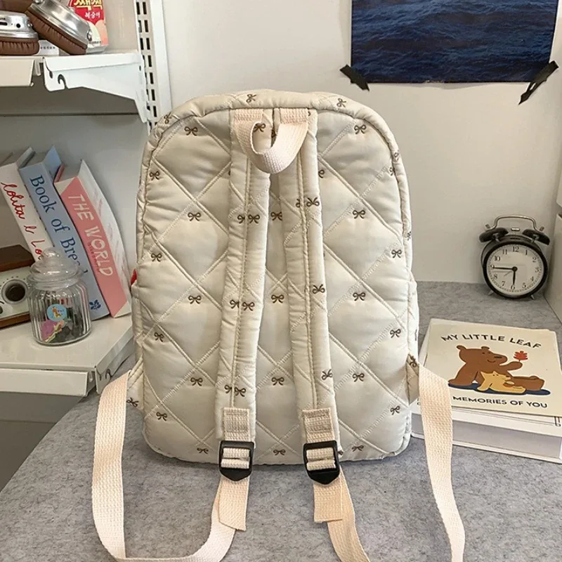 nouveau grand sac à dos scolaire léger pour enfants, cartable pour étudiants avec nœud, sacs d'école pour garçons et filles, sac de tutorat, sac pour ordinateur portable