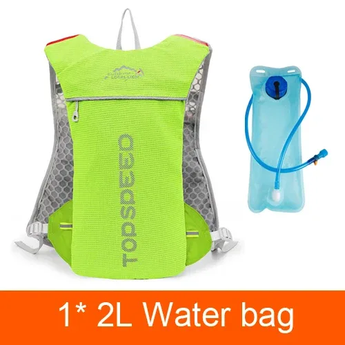 sac à dos d'hydratation pour course à pied 5l, sac de course ultra léger pour marathon, sac à dos de vélo, option gourde souple 500ml