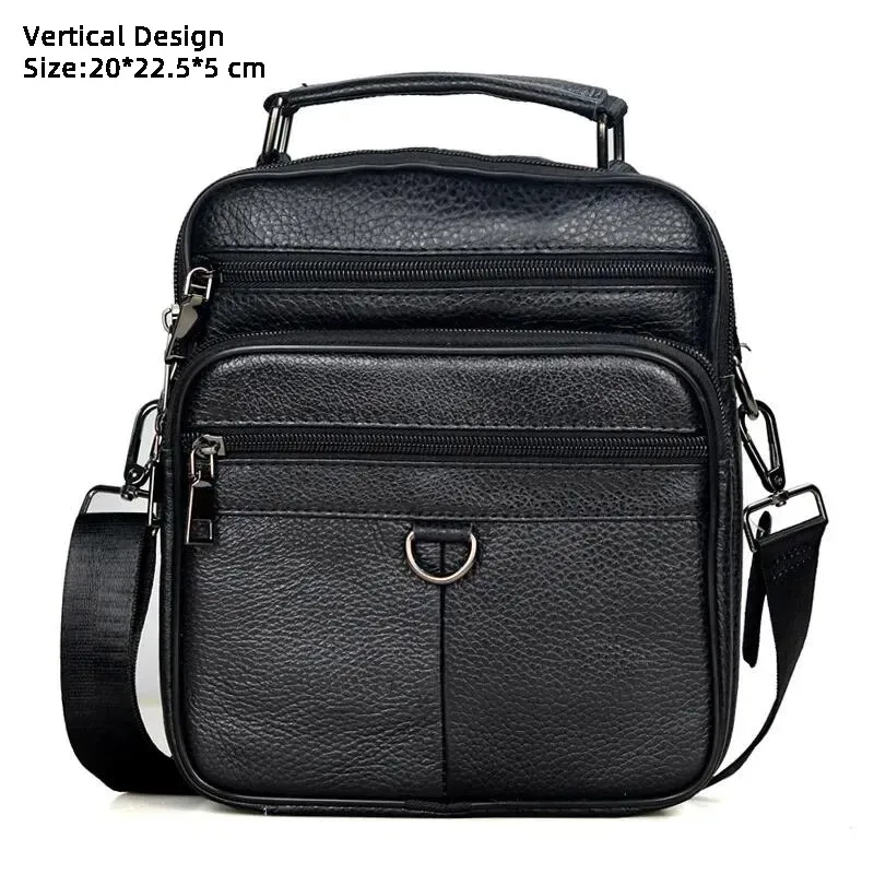 mode chaude hommes sacs de messager sacs à main en cuir véritable pour homme marque de luxe mâle sac à bandoulière pour mini pad garçon sac à bandoulière