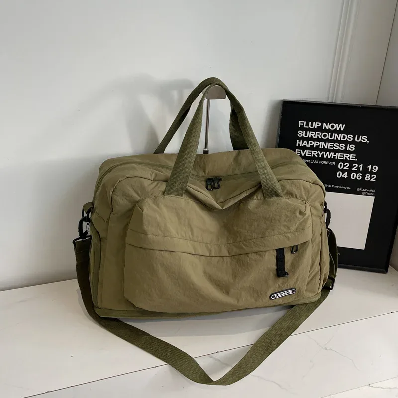sac de voyage grande capacité pour courts séjours, unisexe, léger, sac bandoulière pour voyages d'affaires, sac de sport et de fitness imperméable