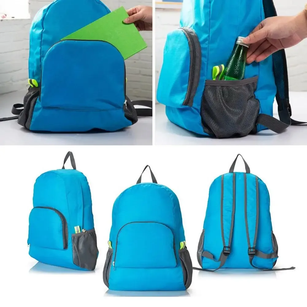 sac à dos de voyage pliable imperméable de grande capacité, ultra-léger en nylon, pour la randonnée en montagne, les sports et les voyages