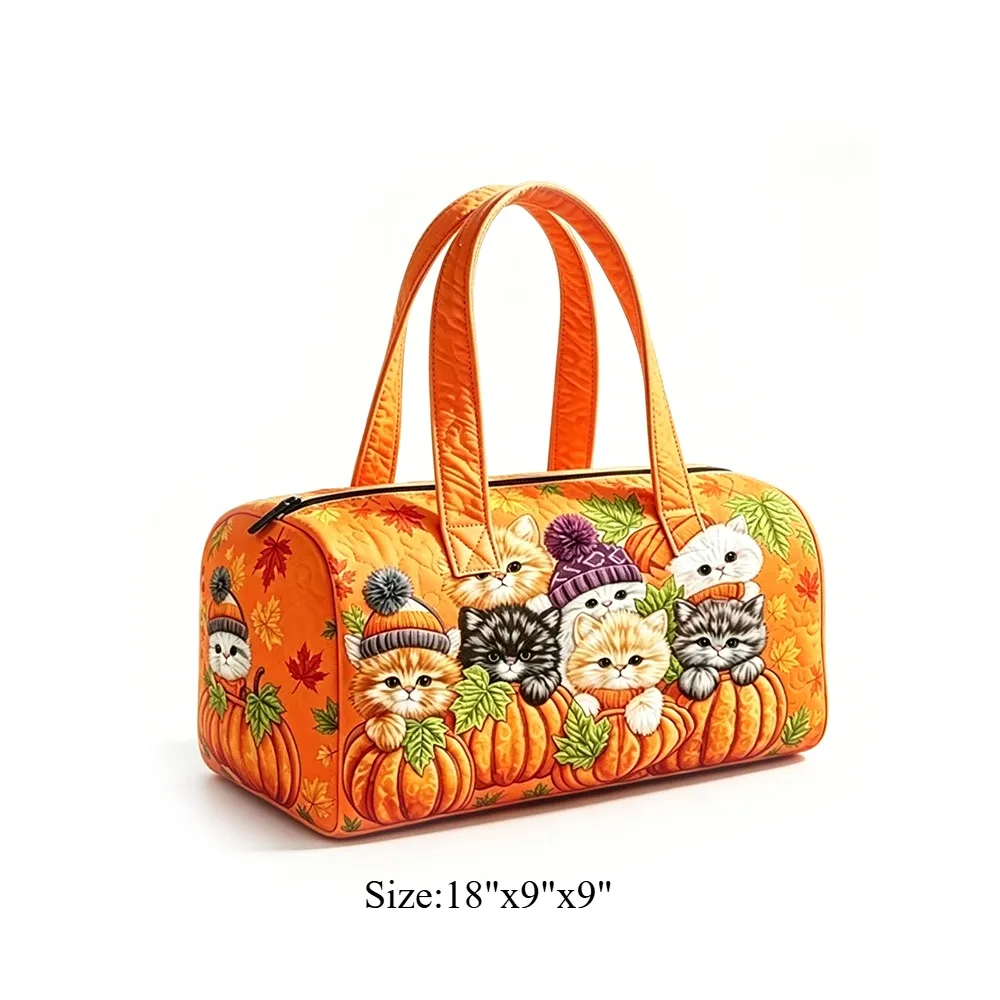 sac matelassé floral vintage style bohème pour femme, sac de voyage artistique pour halloween, sac de week-end pour amoureuses des animaux, sac de nuit