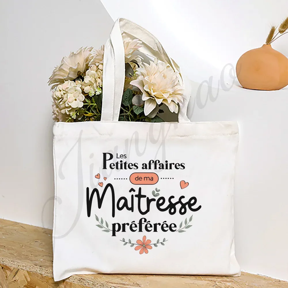 sac fourre-tout imprimé « maitresse maitre en vacances, ne pas déranger », sacs à bandoulière de voyage, cadeau de remerciement pour les enseignants diplômés