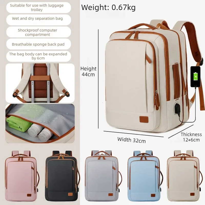 sac à dos d'affaires pour ordinateur portable 15,6 pouces, nouveau sac à dos unisexe pour ordinateur, grande capacité, sac à dos de voyage pour ordinateur portable, sac d'école pour étudiants