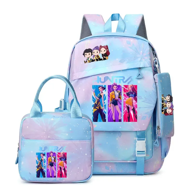 sac à dos kpop demon hunters, capacité importante, rumi mira zoey, sacs d'école, sacs de voyage, sac à dos pour ordinateur portable, nouvelle mochila pour étudiants, sacs cadeaux