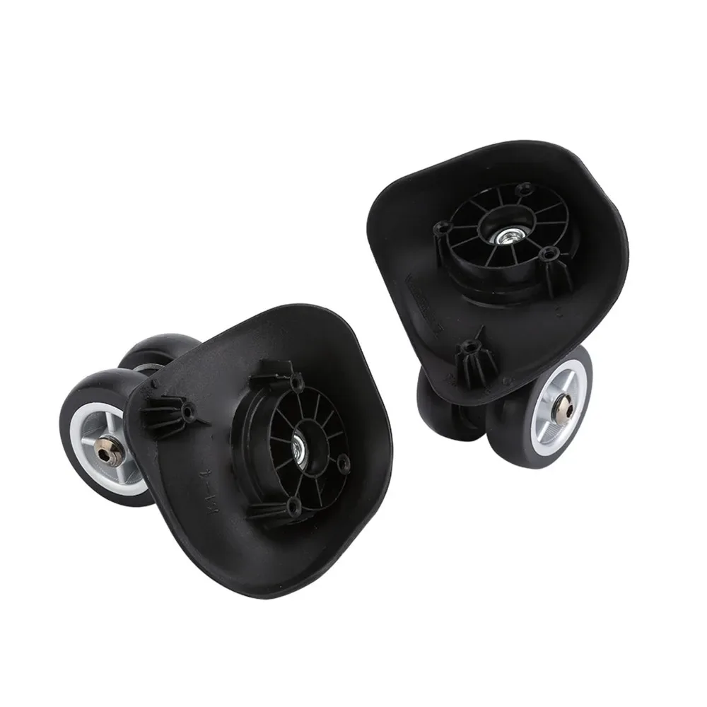support roues remplacement plastique durables pivotantes noires faciles installation voyage valise accessoire entretien mise niveau