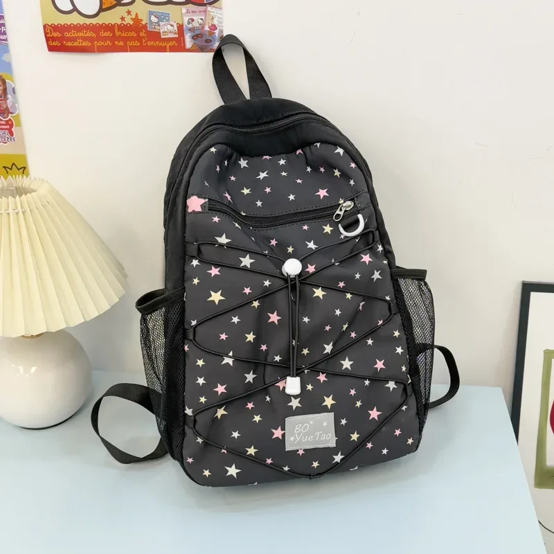sac à dos tendance 2026 pour adolescentes, idéal pour l'extérieur, l'alpinisme, les voyages, grande capacité, en nylon résistant, sac d'école sportif pour le quotidien