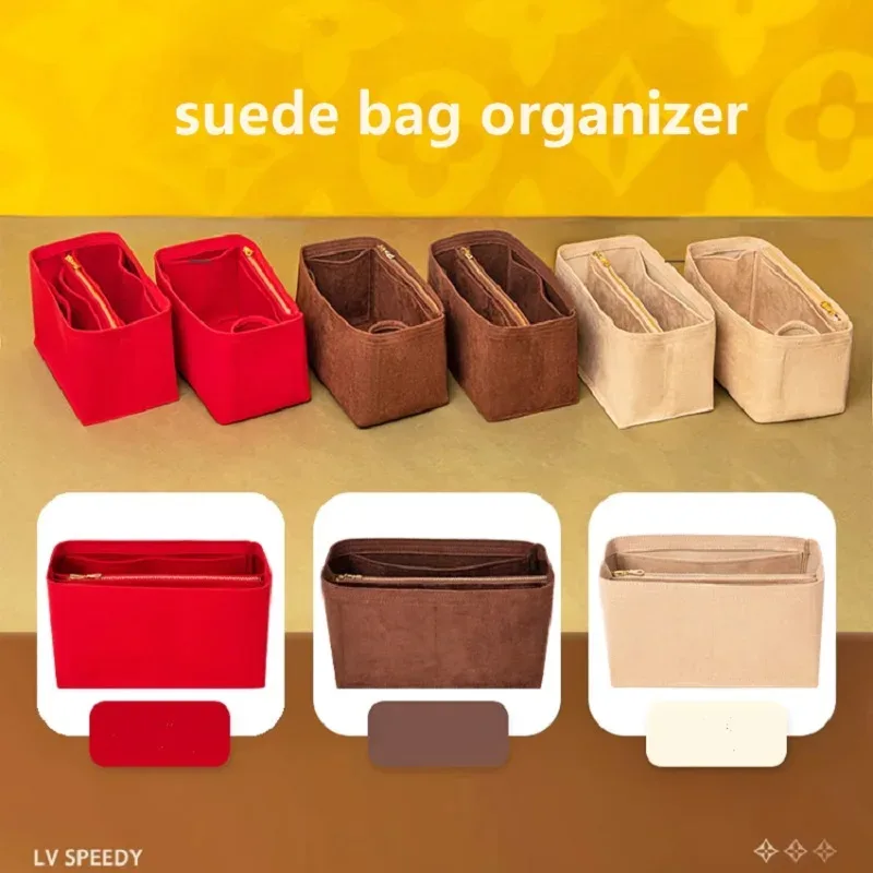 organisateur de sac pour lv speedy 20 25 30 35 boston, insertion de sac de maquillage
