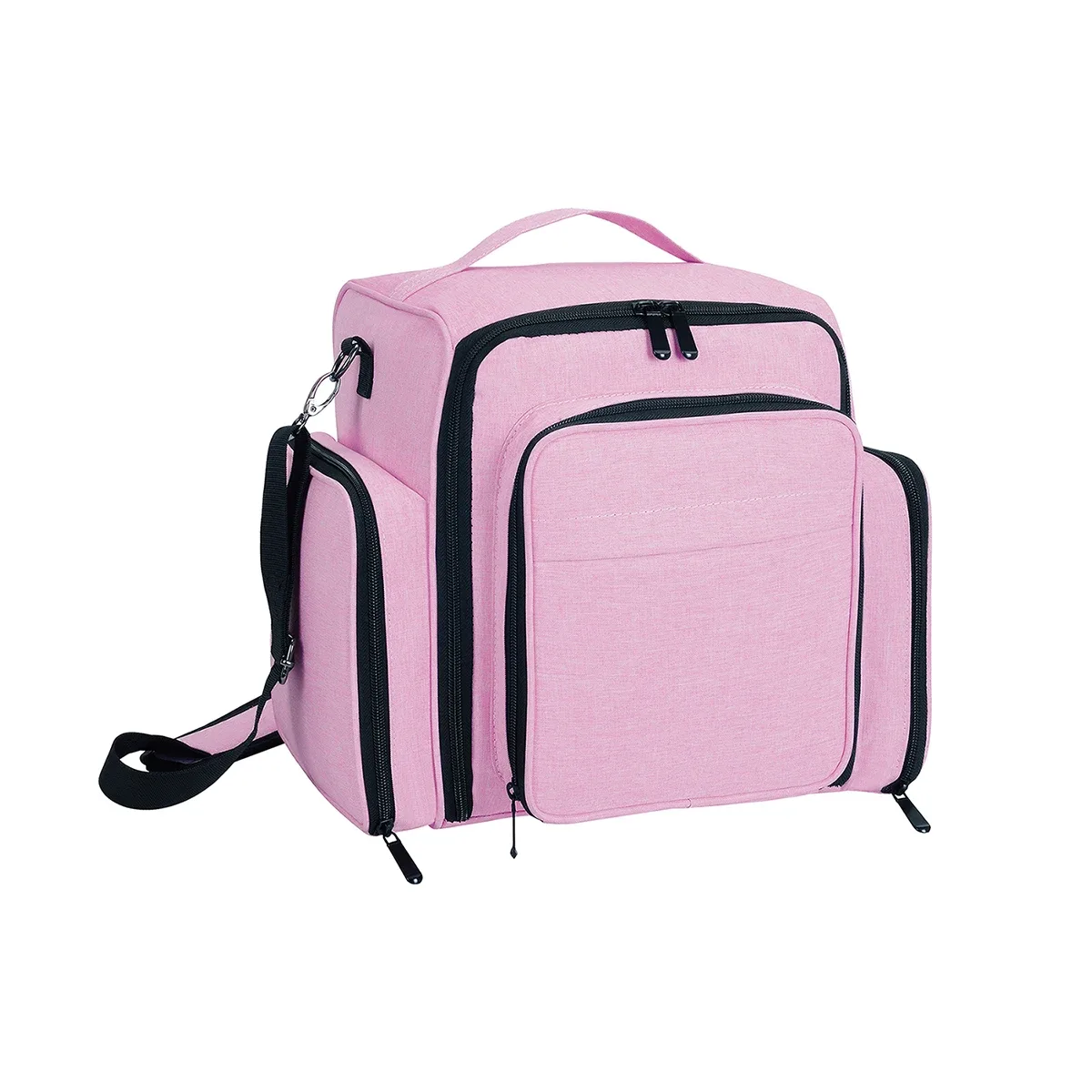 uozl organisateur de vernis à ongles de grande capacité, peut contenir 60 bouteilles de vernis à ongles et grande lampe pour nail art. arrive avec 2 sacs indépendants