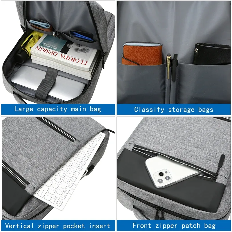 sac à dos personnalisé avec votre logo pour garçon et fille, cartable d'école, voyage d'affaires, sacoche pour ordinateur portable, impression personnalisée, nom de photo diy, vente en gros