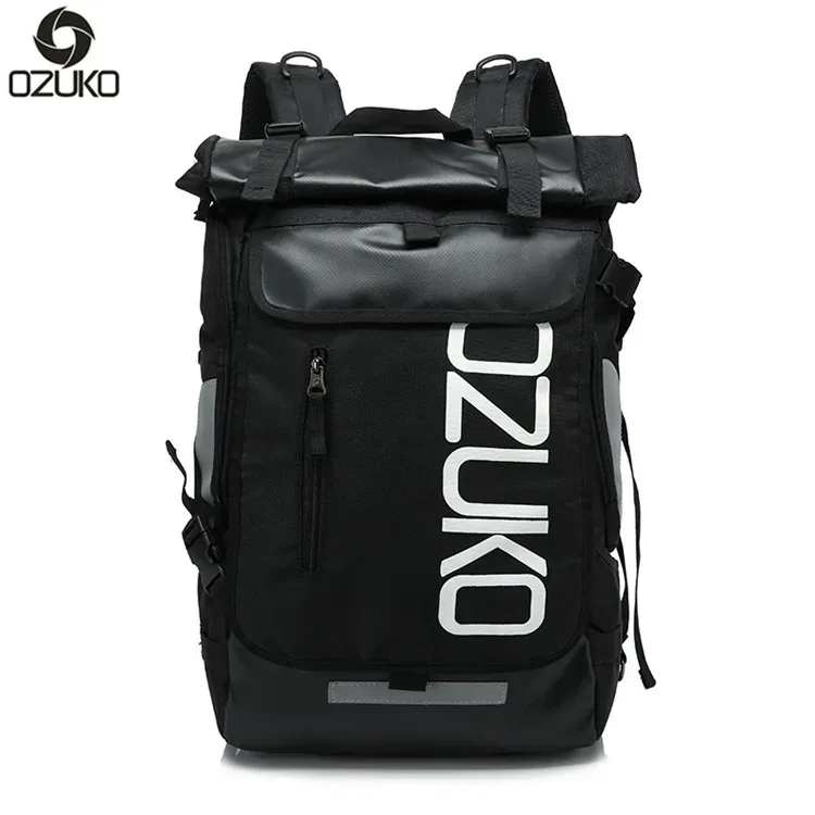 grand sac à dos hommes 15.6 pouces ordinateur portable hydrofuge cartable pour adolescent décontracté étudiant sacs à dos mâle voyage mochila mode