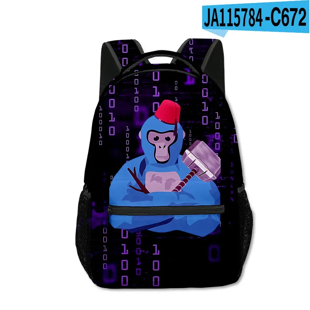 sac à dos classique populaire et amusant pour étudiants, avec impression 3d, en tissu oxford imperméable, pour garçons/filles, sacs à dos de voyage