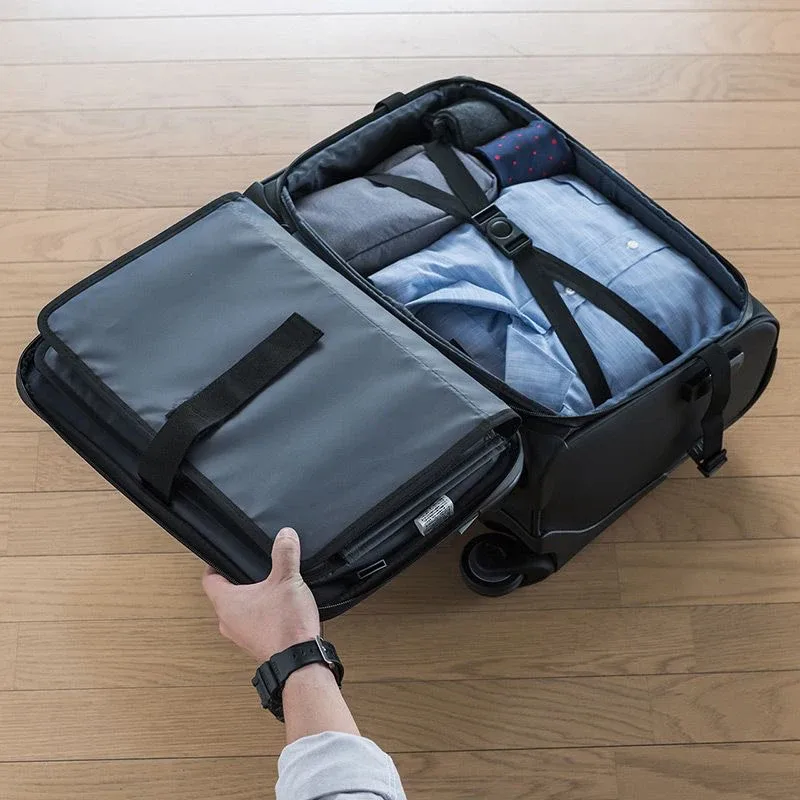 valise à roulettes professionnelle pour homme, bagage cabine 15,6 pouces, sac de voyage super étanche, valise pilote à roulettes