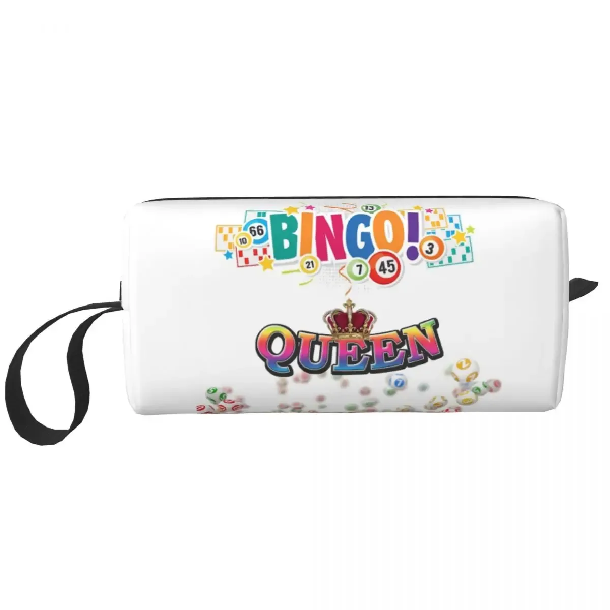 trousse de toilette personnalisée, trousse de voyage, bingo iktoilette, papier kawaii, jeu de maquillage, cosmétique, boîte de rangement de miles pour femme