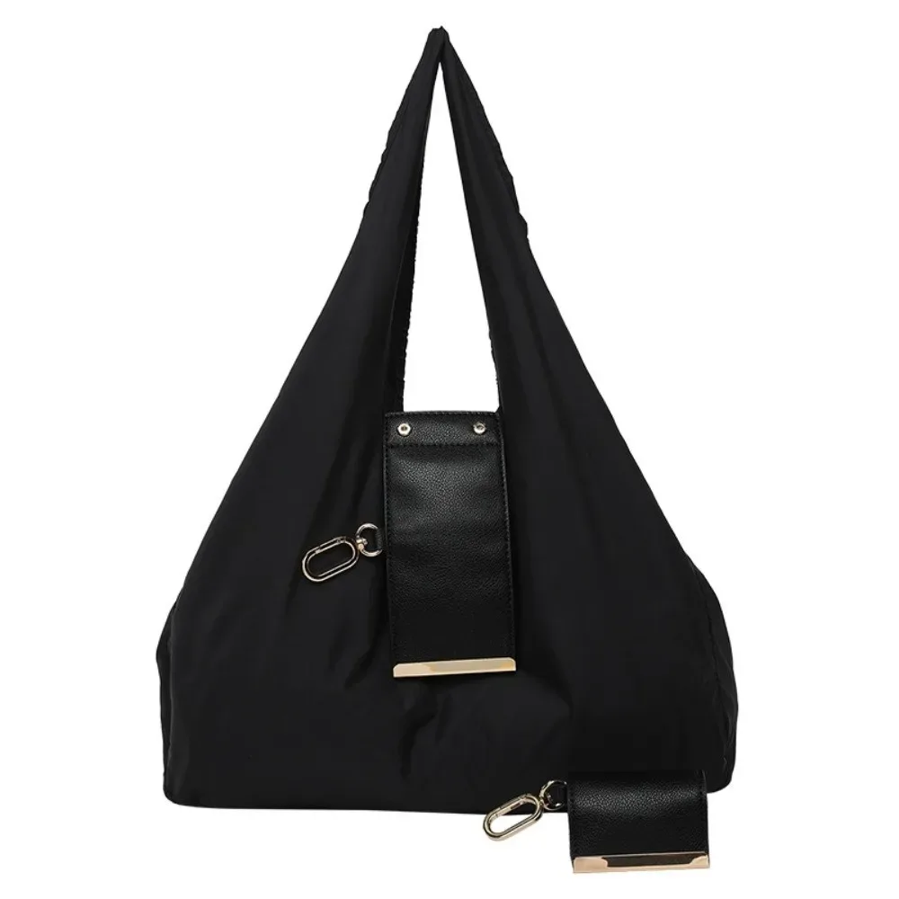 mini sac fourre-tout porte-clés réutilisable, sac de courses pliable léger de grande capacité, sac réutilisable extensible avec porte-clés écologique