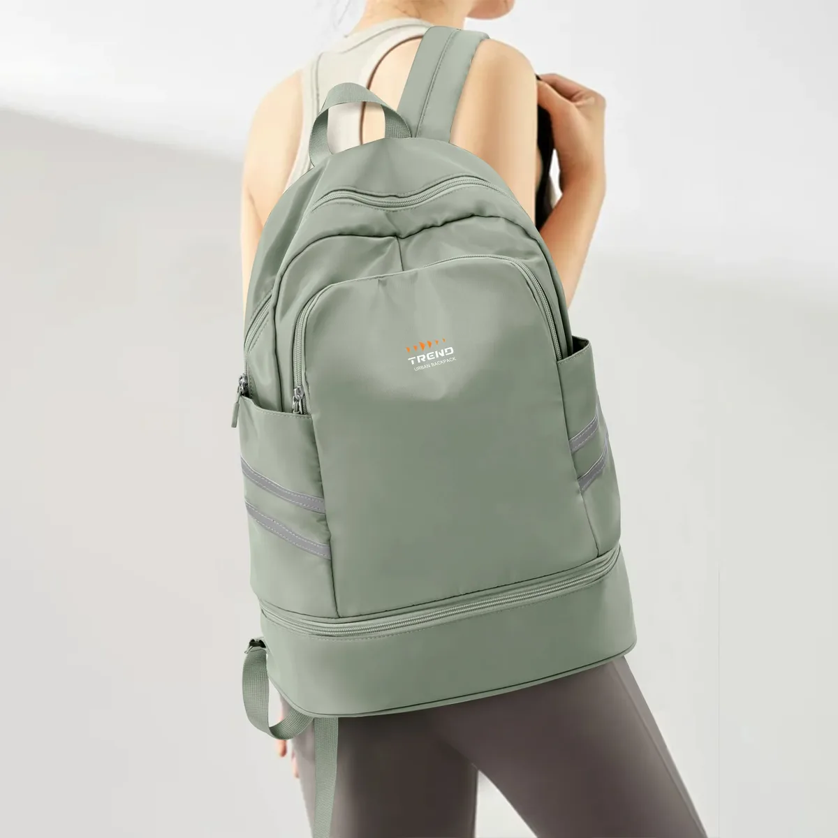 sac à dos de voyage étanche avec compartiment à chaussures pour hommes et femmes, sacs d'escalade, sac à dos de sport en nylon, sac de natation de fitness