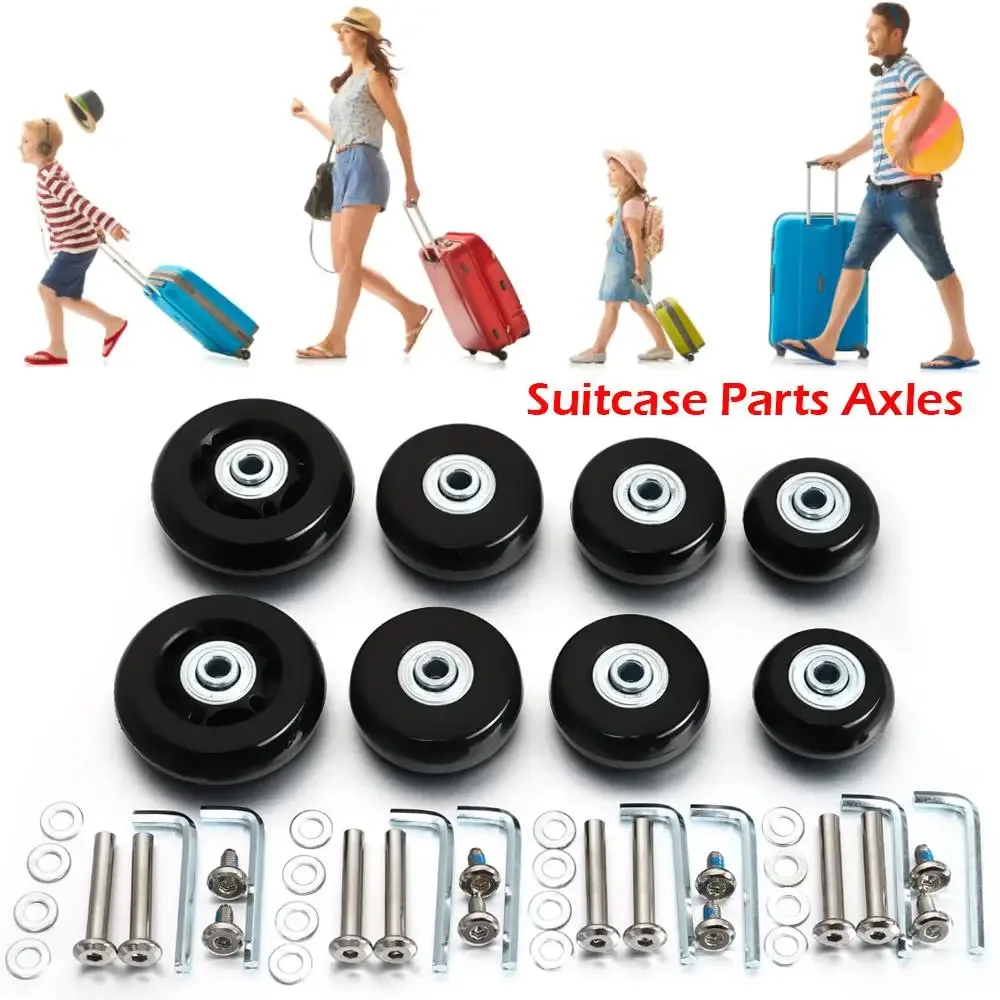 roues remplacement caoutchouc essieux vis fixation sangles balances accessoires réparation bagages voyage pratique durables installation valises