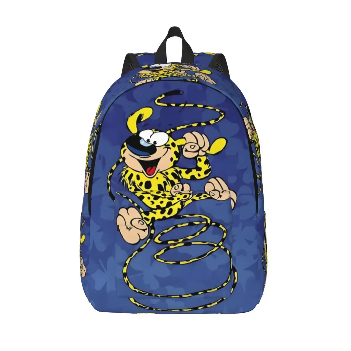sac à dos en toile de bain familial marsupilami personnalisé pour femmes et hommes, sac à livres décontracté pour l'école et l'université, sacs de personnages de dessins animés