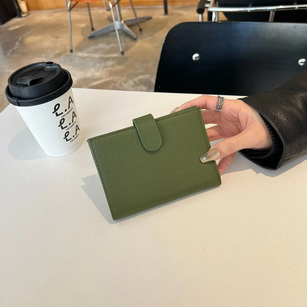 porte-passeport ultra-fin en cuir véritable avec nom personnalisé, nouveau porte-carte multifonctionnel, porte-billets, sac de rangement