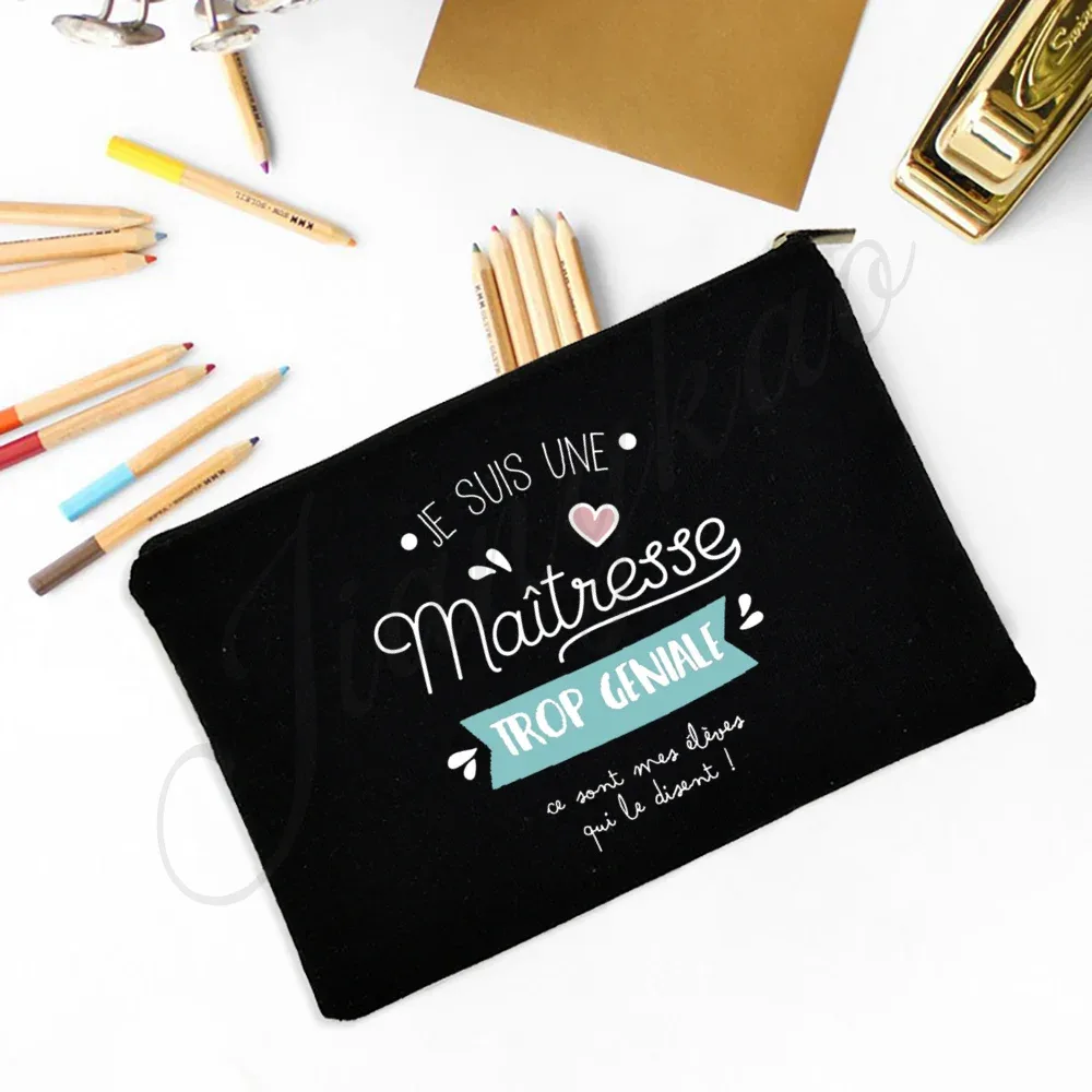 un merveilleux professeur difficile à trouver difficile à laisser impossible pour oublier un sac à crayons imprimé trousse de toilette de maquillage cadeau pour les enseignants