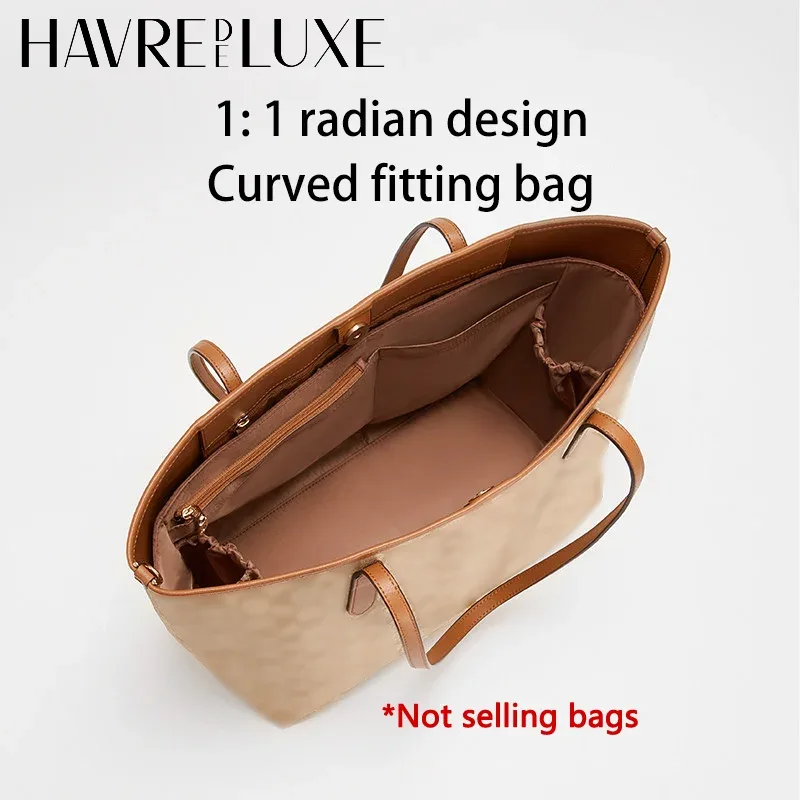 sac de rangement intérieur en nylon épais pour ordinateur, compatible avec le sac fourre-tout city 33 signature, insert organisateur de couleur assortie, maintient la forme et est soigné