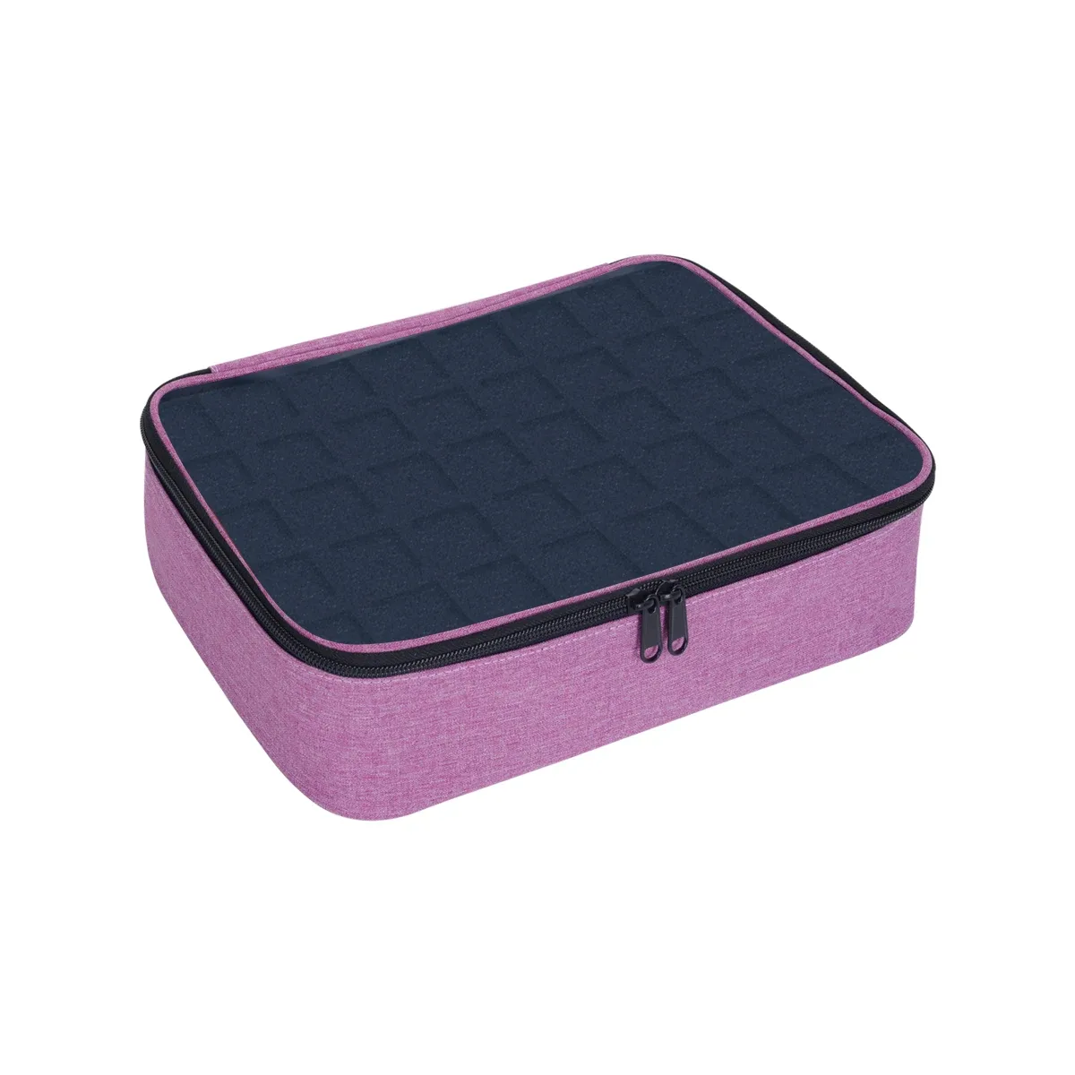 sac de rangement pour vernis à ongles, 40 bouteilles, grand sac à cosmétiques portable multicolore, peut contenir jusqu'à 40 bouteilles (15 ml), perceuse à ongles