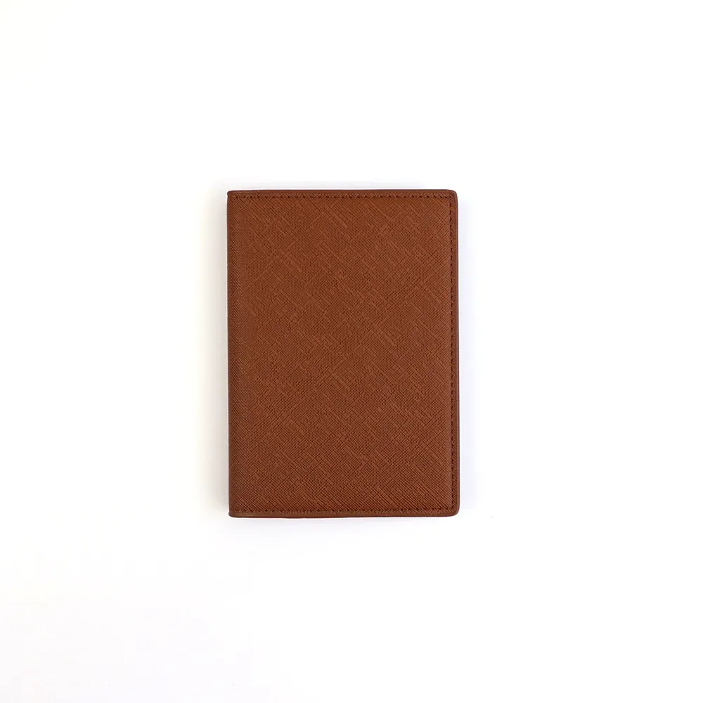 porte-passeport personnalisé en cuir pu avec étui de protection pour carte d'identité, pochette de rangement pour monnaie et cartes bancaires, sac de voyage pour passeport