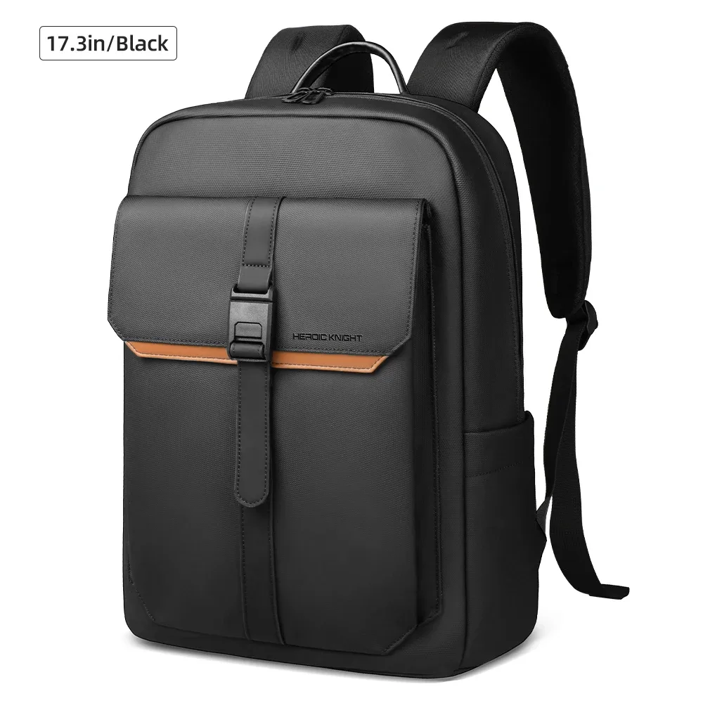 hcankcan-sac à dos de voyage étanche pour homme, sac pour ordinateur portable d'affaires, sac de travail durable, pack décontracté pour adolescent, mode 15.6
