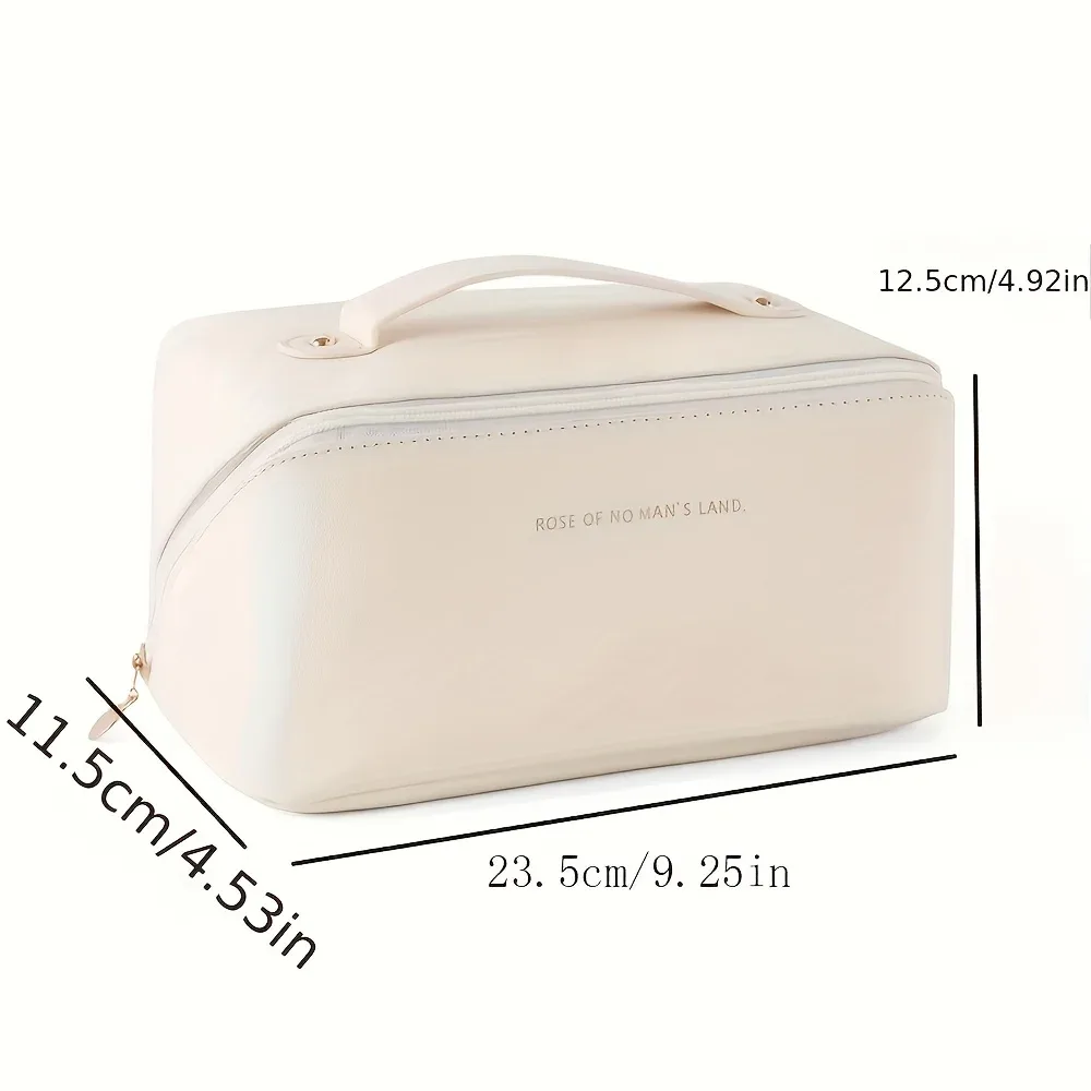 organisateur de maquillage trousse de toilette féminine sac trousse de maquillage pochette de rangement boîte de luxe pour dame, sac à cosmétiques, sac de rangement pour voyage zip