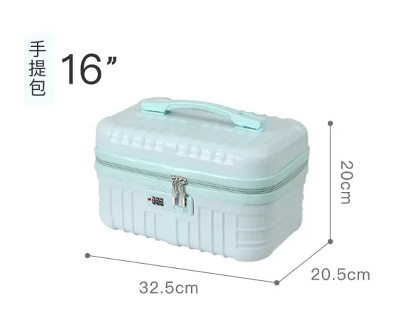 trousse cosmétiques abs noire blanche solides polyvalentes femmes voyage compression poignée confortable grande capacité séparation sèche humide organisée