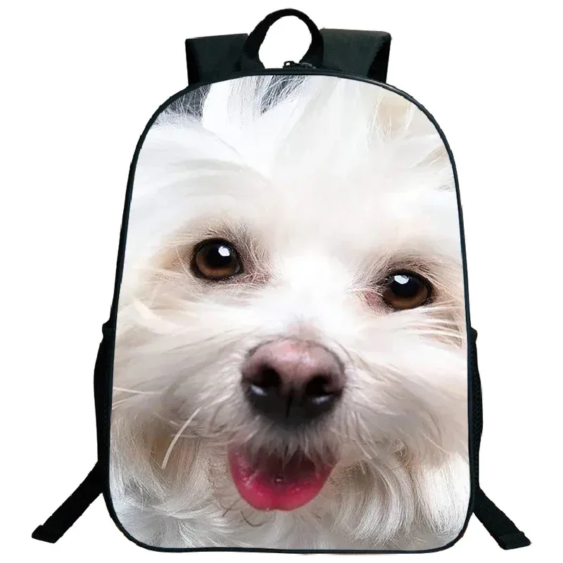 sac à dos imprimé de troupeau des contribuables allemands, grande capacité, sacs d'école pour garçons et filles, sac à dos mignon pour chien corgi husky, sac de voyage étanche, cartable