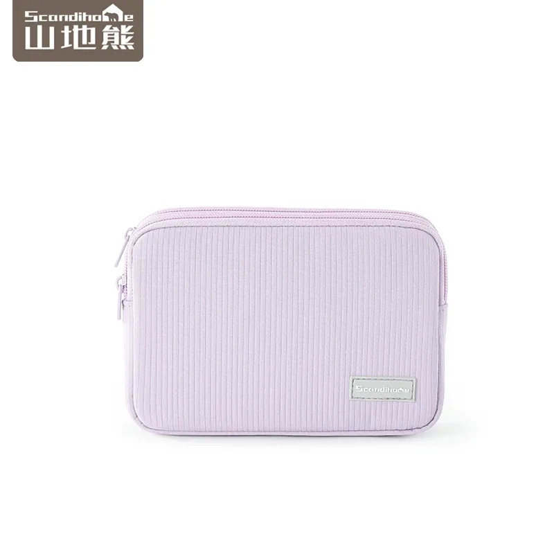 trousse de maquillage de voyage, organisateur de cosmétiques, étanche, grande capacité, détachable, double couche, fenêtre transparente, pochette de rangement de toilette pour femmes