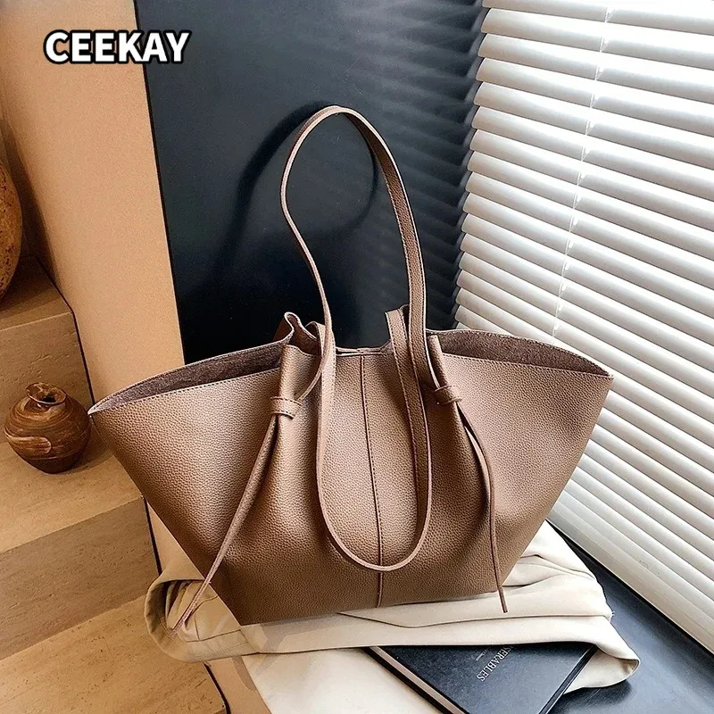 sacs fourre-tout de luxe de marque pour femmes en cuir pu souple, ensemble 2-en-1 grande capacité, sacs à main de créateur 2026