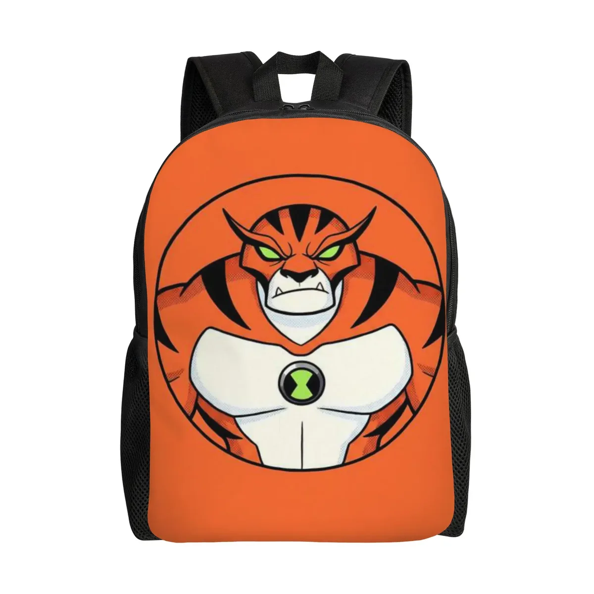 sac à dos ben 10 pour la rentrée scolaire, avec logo ben 10 omnitrix abstrait et sangle réglable