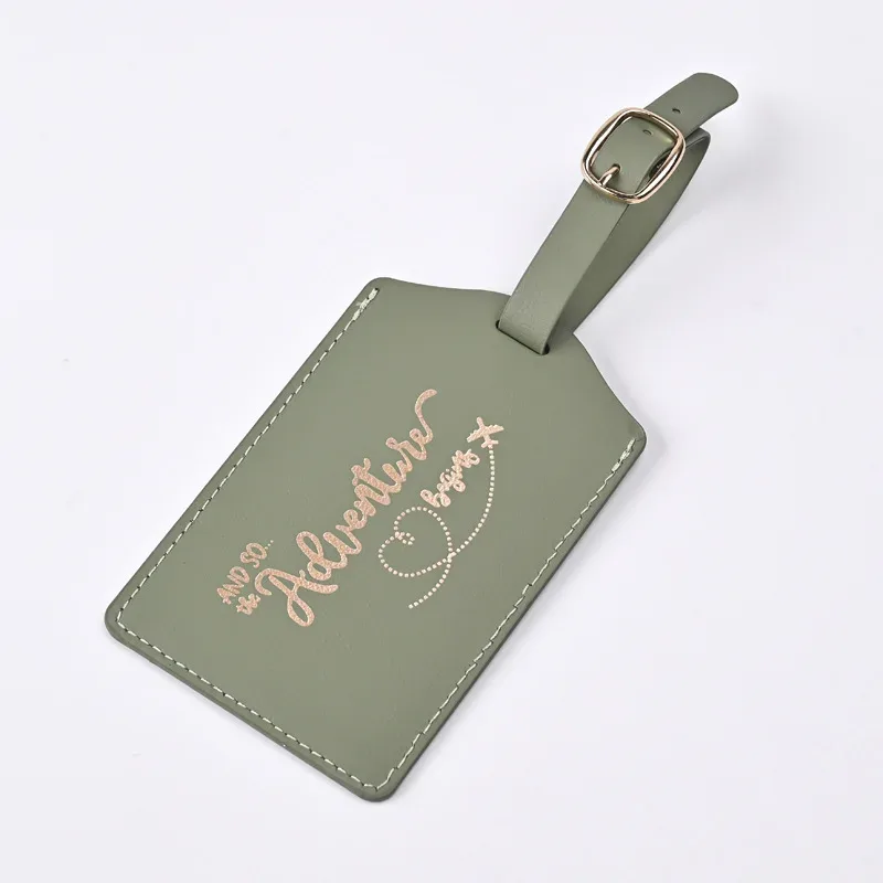 étiquette de bagage de voyage en pu, nouveau modèle de lettre, étiquettes de carte d'embarquement, étiquette de valise, accessoires de voyage, 2024