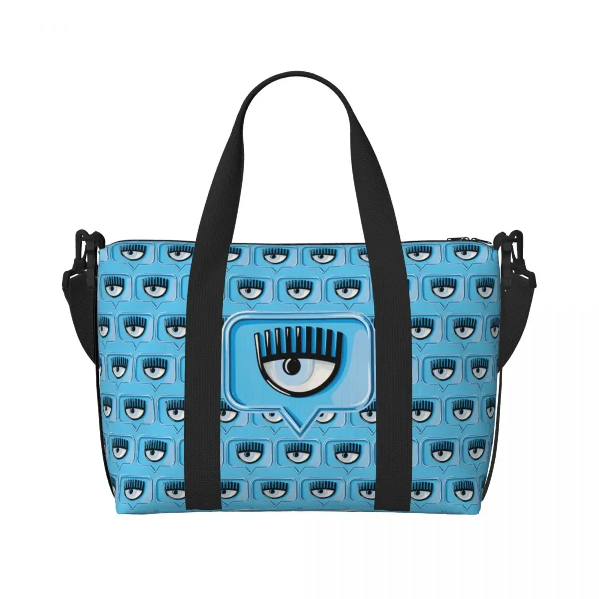 mode personnalisée yeux chauds f-erragnis c-chiaras sac fourre-tout de plage femmes grand compartiment plage salle de sport sacs de voyage