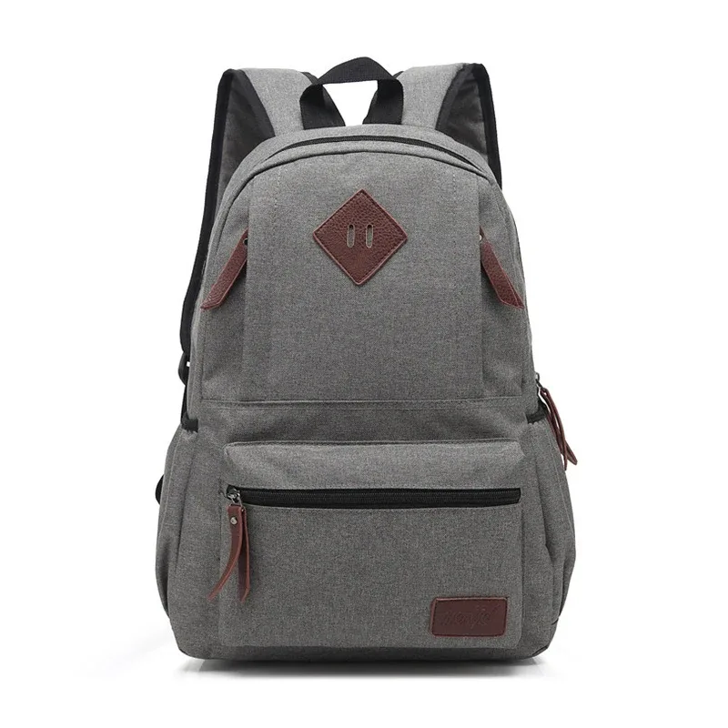 sac à dos oxford monochrome unisexe pour hommes et femmes, sac de voyage en toile simple, sacs à dos pour ordinateur portable, nettoyage scolaire, étudiants, mode, grande capacité