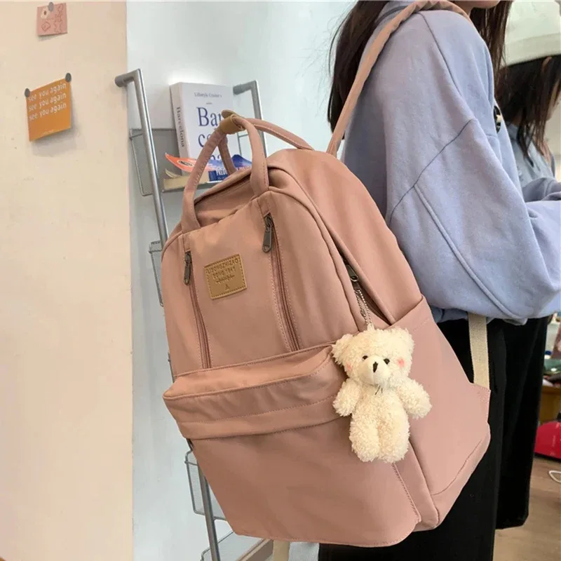 diehe-sac à dos étanche solide pour jeunes filles, sac à dos pour adolescentes, sac initié à l'école, haute qualité, document pour femme