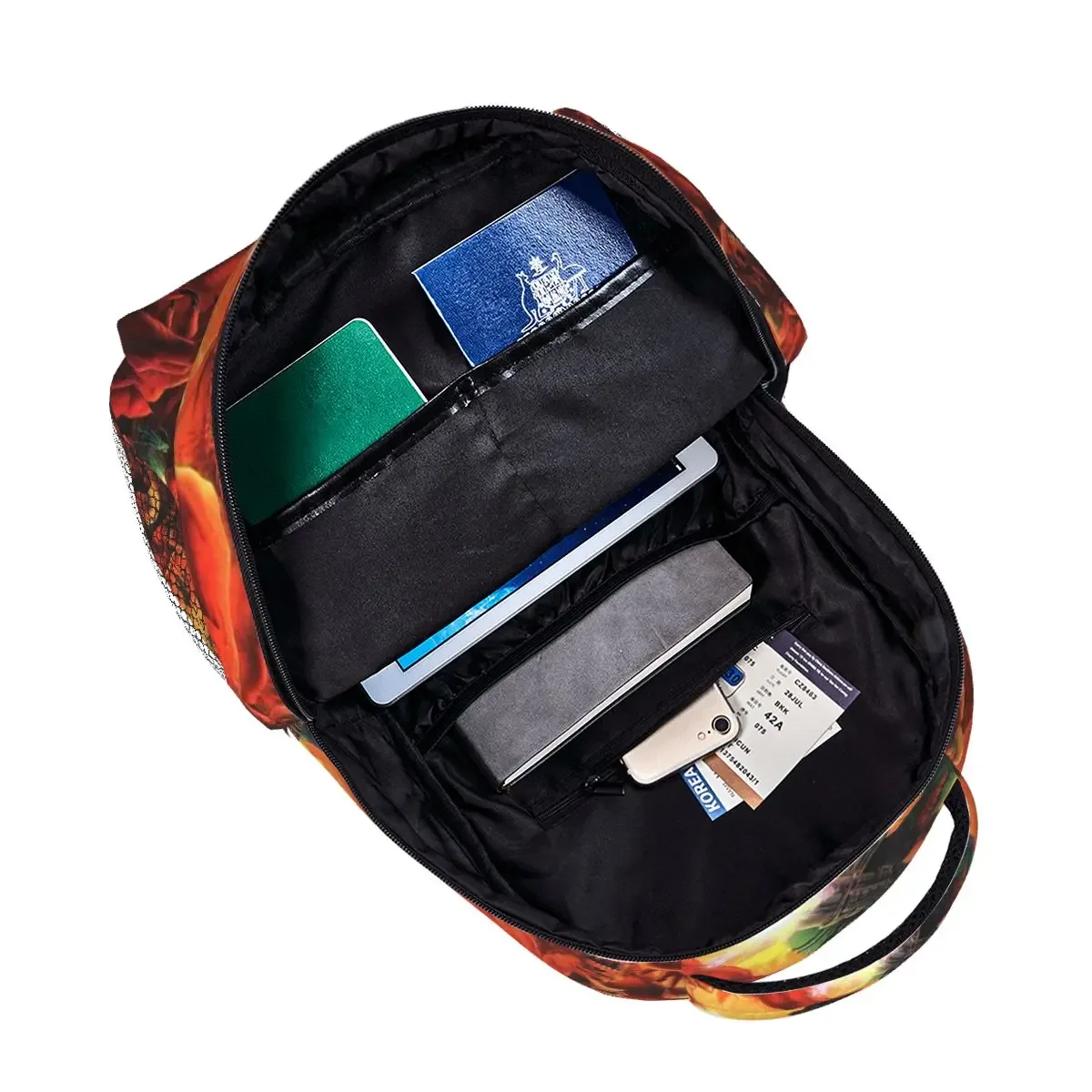 og doom slayer – sac à dos de jeu pour étudiants, sac d'école, sac à dos de randonnée, de voyage, pour garçons et filles, sac à livres à la mode, sacs à bandoulière