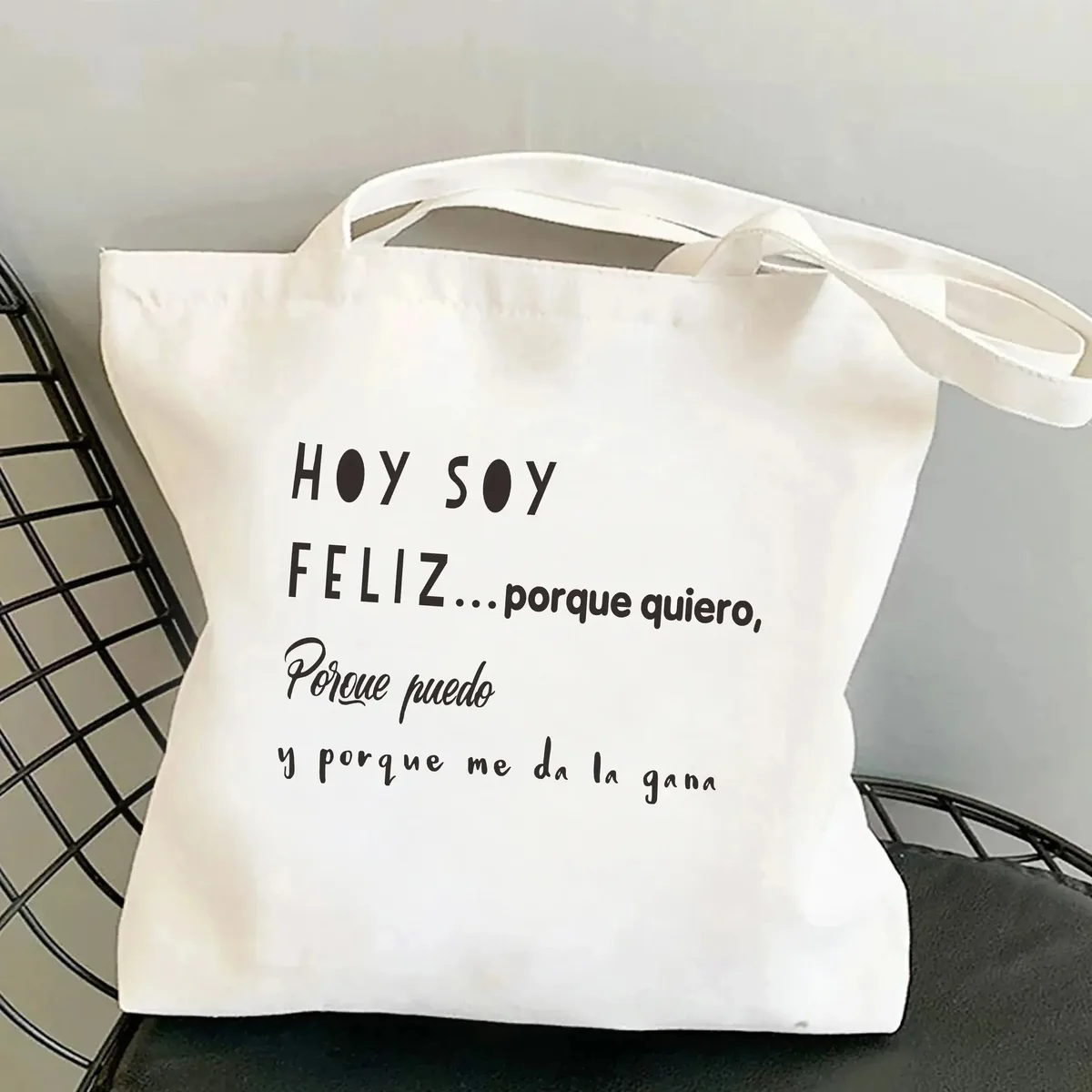 femmes sac à bandoulière graphique harajuku shopper sacs grande capacité toile fourre-tout sac à main sans fermeture éclair eco décontracté fille sacs à main