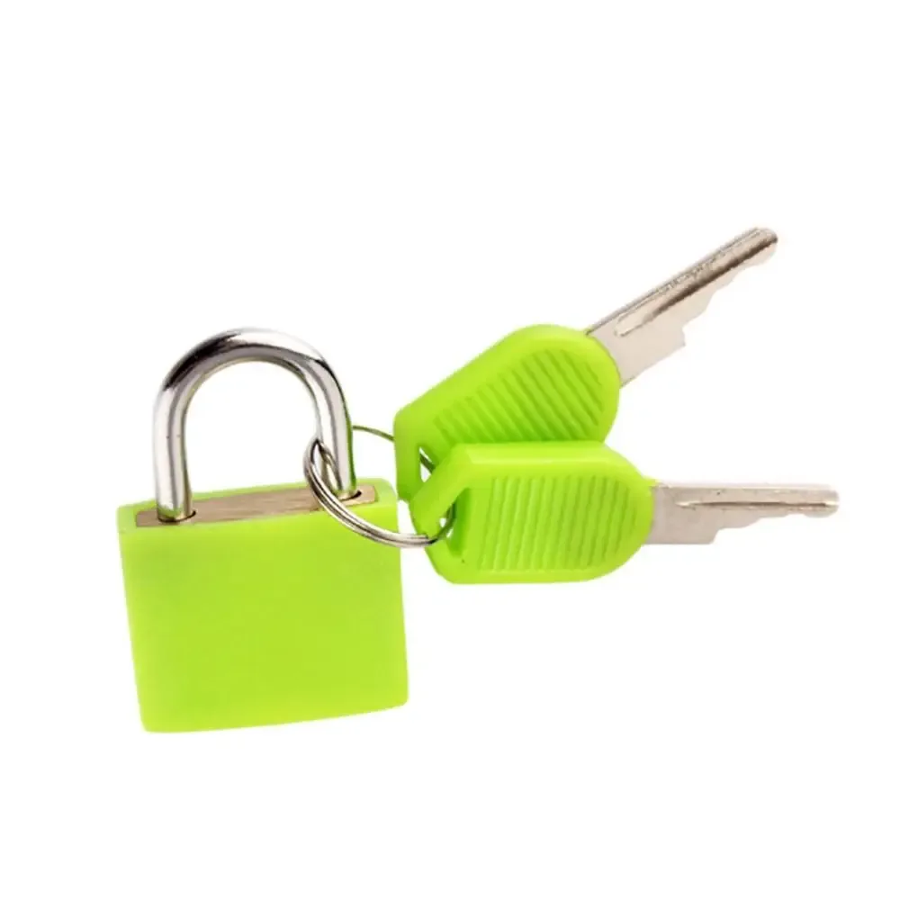 mini cadenas de voyage 23 mm pour valise, porte de placard, sac à dos, petit bagage, avec 2 clés, idéal pour la maison et les décorations