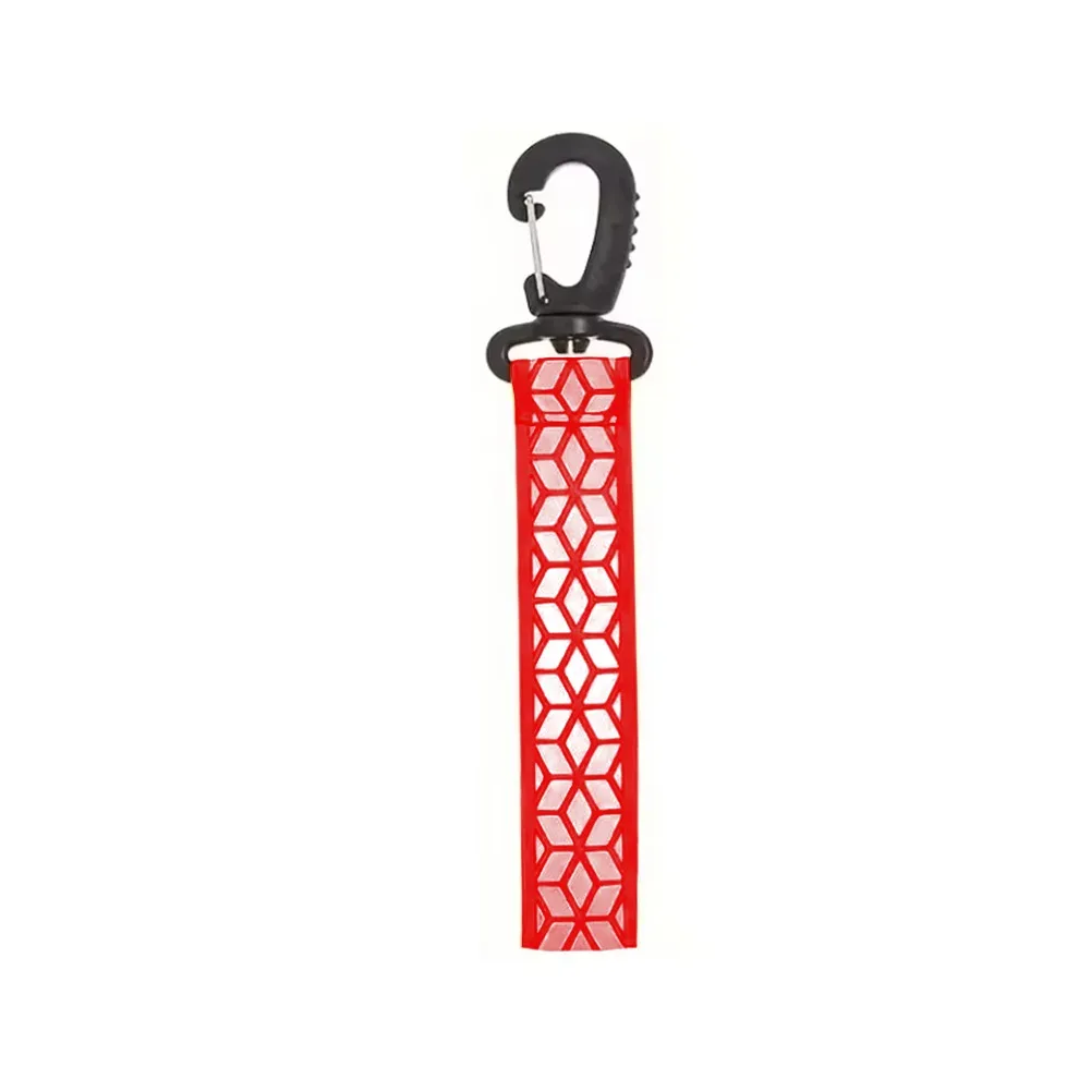 porte-clés réfléchissant avec pendentif, pour sac à dos, sécurité, léger, lumineux, pour camping en plein air, course nocturne, cyclisme, 1 pièce