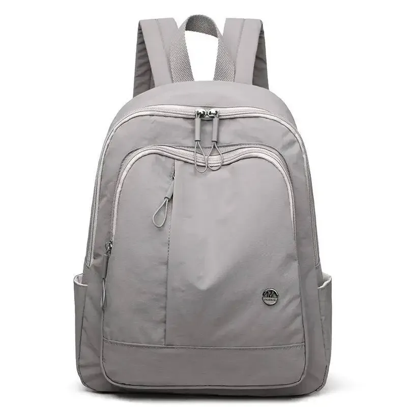 nouveau décontracté mode simple oxford tissu polyvalent grande capacité multi couches double sacs à bandoulière femmes léger sac à dos