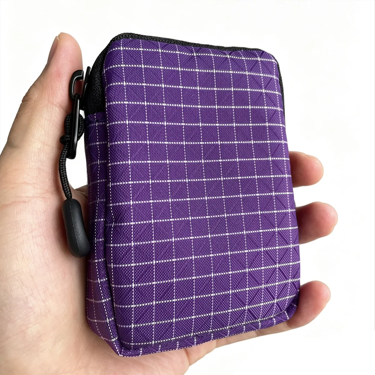 mini pochette edc, pochette de rangement, portefeuille, porte-monnaie en dyneema/x-pac, pochette utilitaire edc pour cartes, clés, pièces de monnaie et objets essentiels