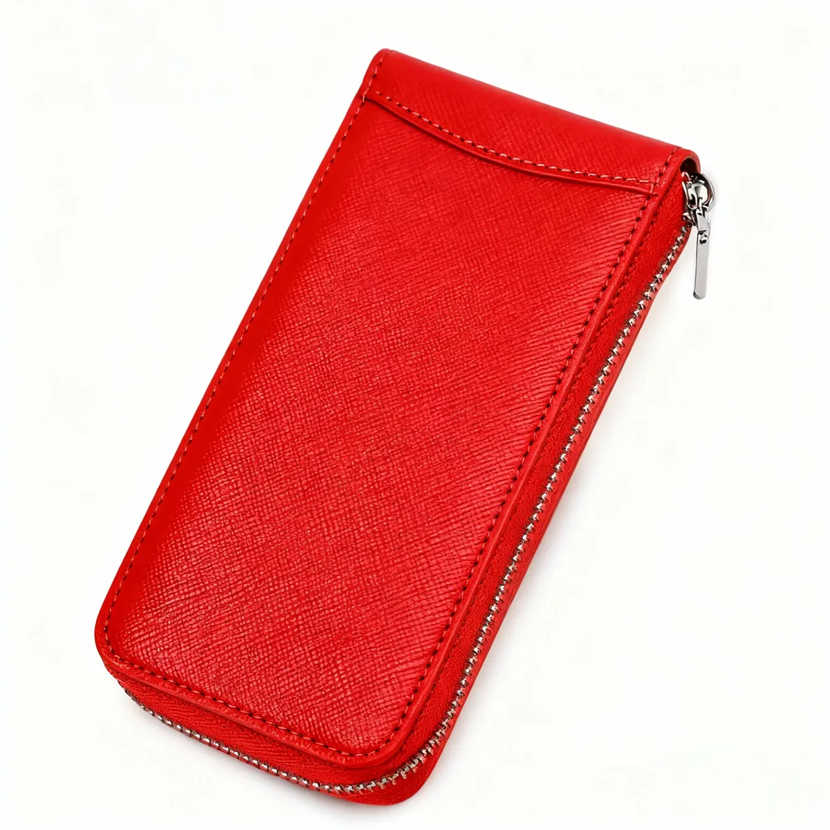 sac de rangement pour montre à fermeture éclair, noir/rouge/vert, 3 couleurs, protecteur de montre portable avec emplacement pour carte pour voyage, mini sacoche de voyage