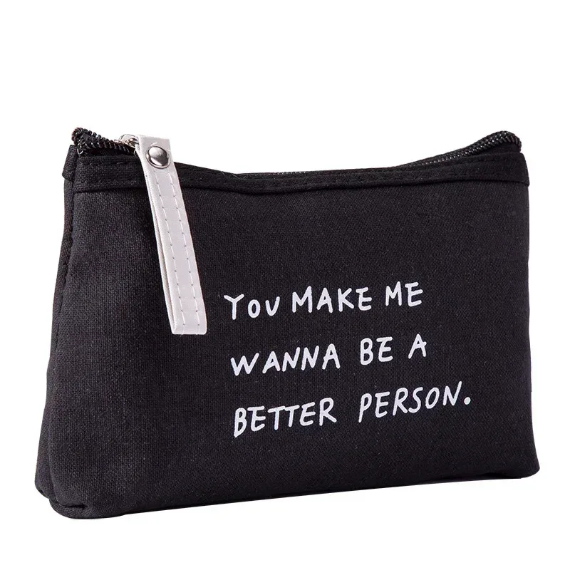 sac à cosmétiques en toile souple imprimé à pois pour femmes, mignon, organisateur de produits de toilette, sacs de maquillage portables, étui de rangement de voyage