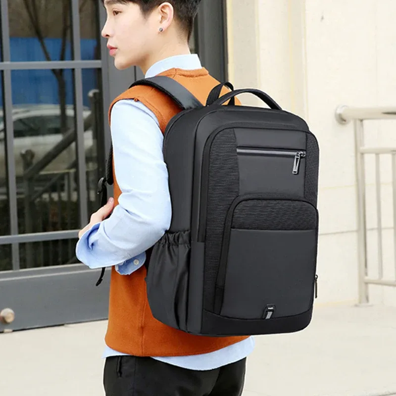 sac à dos grande capacité pour homme, logo personnalisé, sac à dos de voyage haut de gamme, sac à dos tendance pour femme, sac à dos de navettage, sac à dos imperméable pour ordinateur