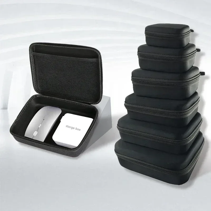 Étui de rangement rigide en EVA, sac de transport antichoc, pochette de rangement étanche pour drone, caméra, batterie externe, électronique