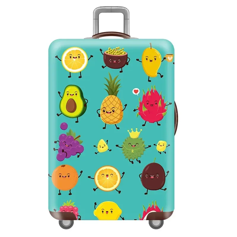 housse de bagage géométrique plus épaisse, housse de protection élastique pour valise de voyage de 18 à 32 pouces, accessoires de voyage, nouveau