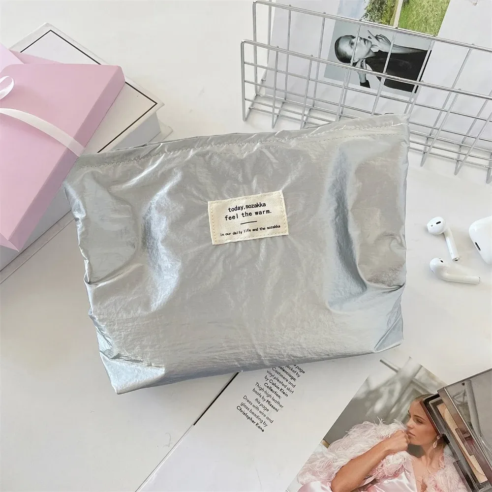 grand sac à cosmétiques pour femmes, organisateur de maquillage à fermeture éclair étanche, trousse de beauté de voyage